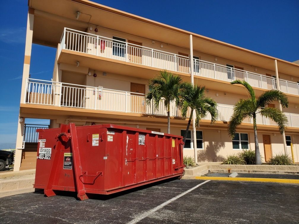 A Dumpster — Melbourne, FL — Braggs Roll-Off Dumpsters Inc.