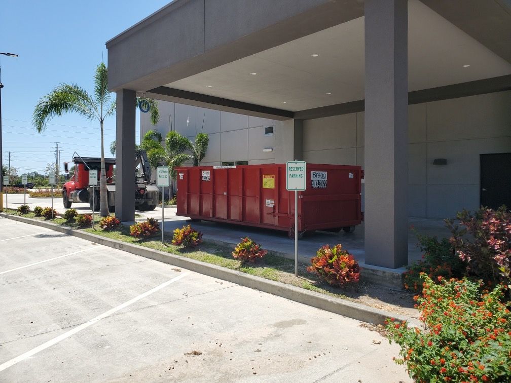 Commercial Dumpster Rental — Melbourne, FL — Braggs Roll-Off Dumpsters Inc.