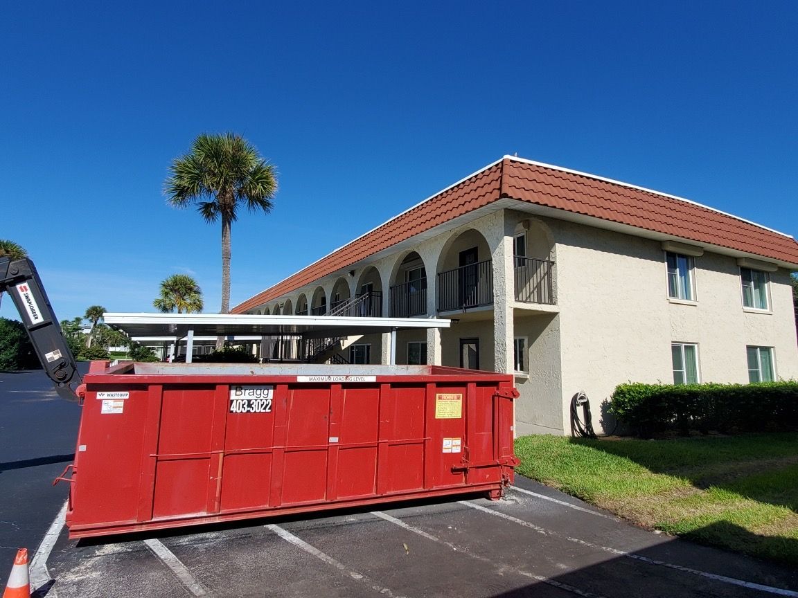 Dumpster Rental Service — Melbourne, FL — Braggs Roll-Off Dumpsters Inc.