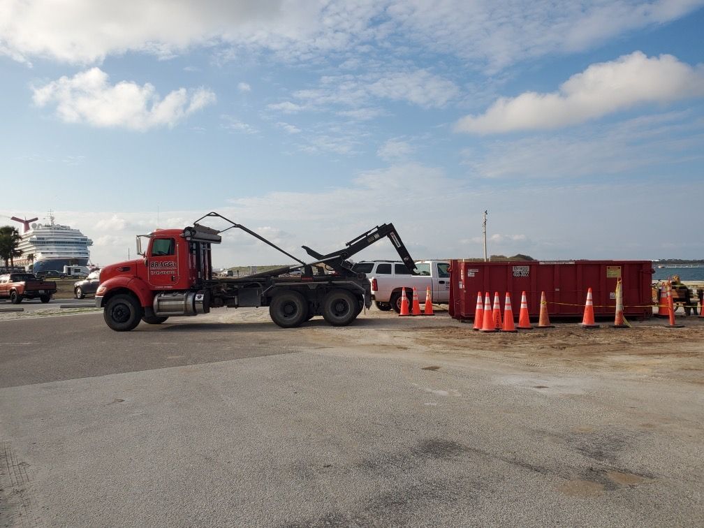 Dumpster Service — Melbourne, FL — Braggs Roll-Off Dumpsters Inc.