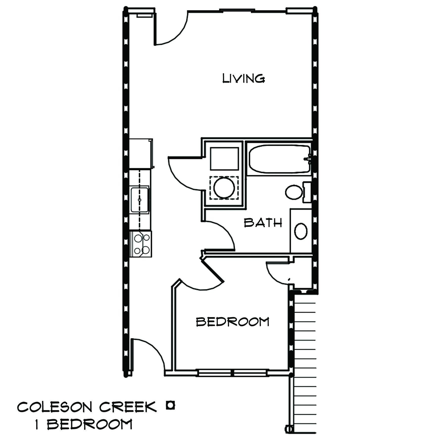 Coleson Creek Apartments Smithsonian Properties in Sevierville, TN