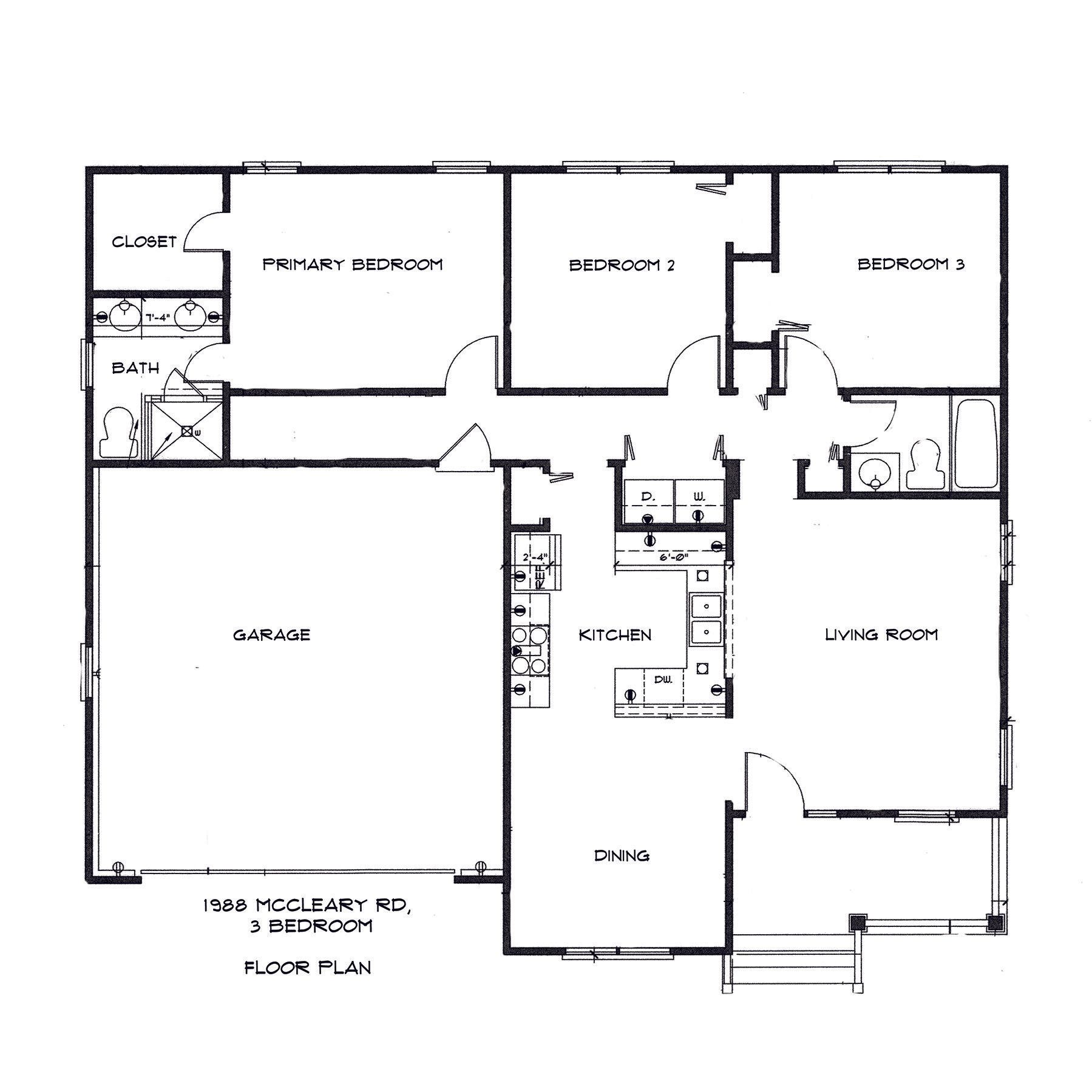 1988 McCleary Rd floor plan