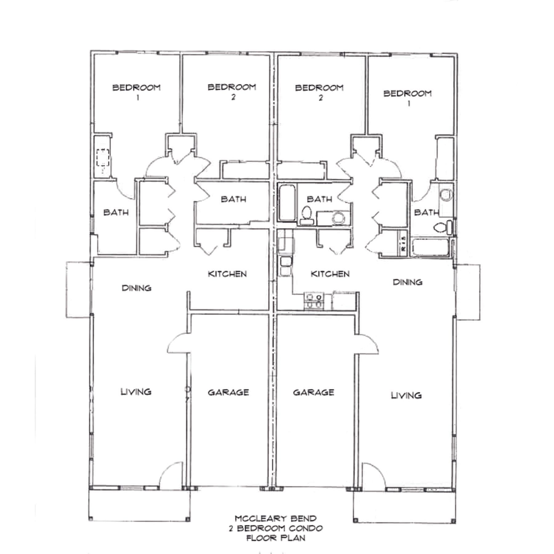 Floor Plan: 2 Bedroom