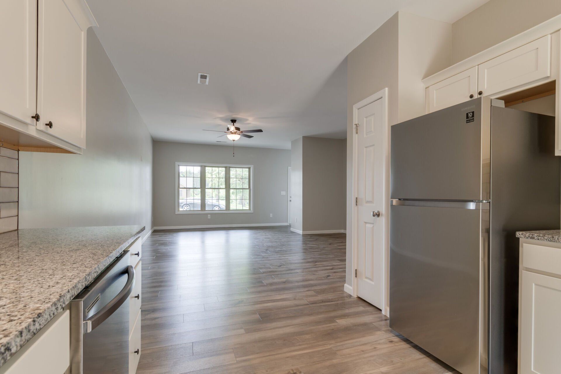 Open concept kitchen