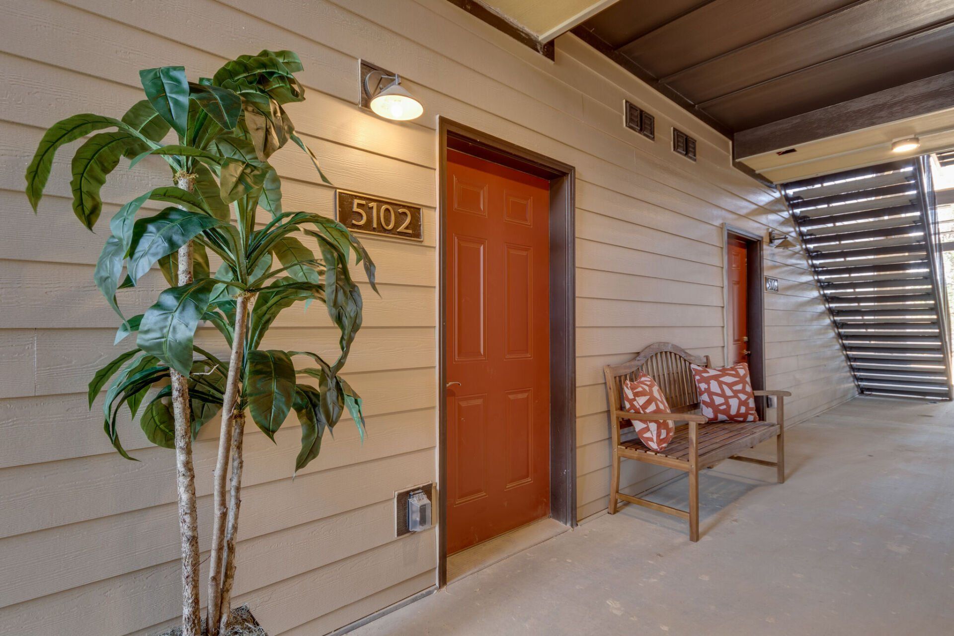 Building front door