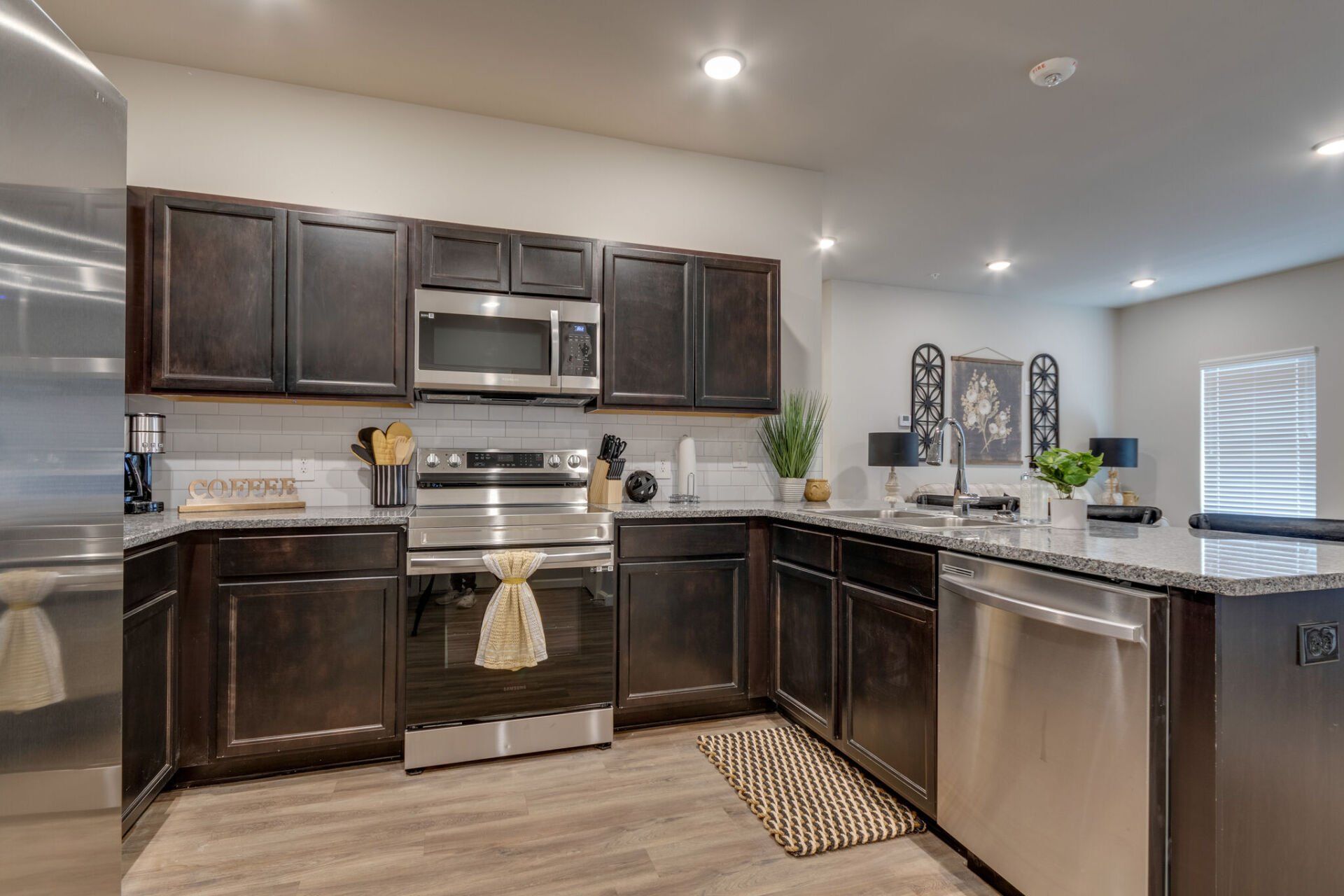 Kitchen view 6