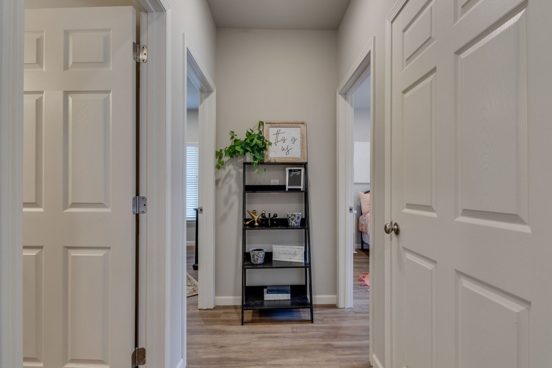 Building entrance hallway