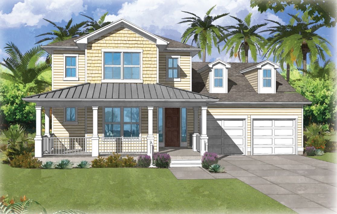 The Chatsworth Elevation B Bonus by Encore Homes