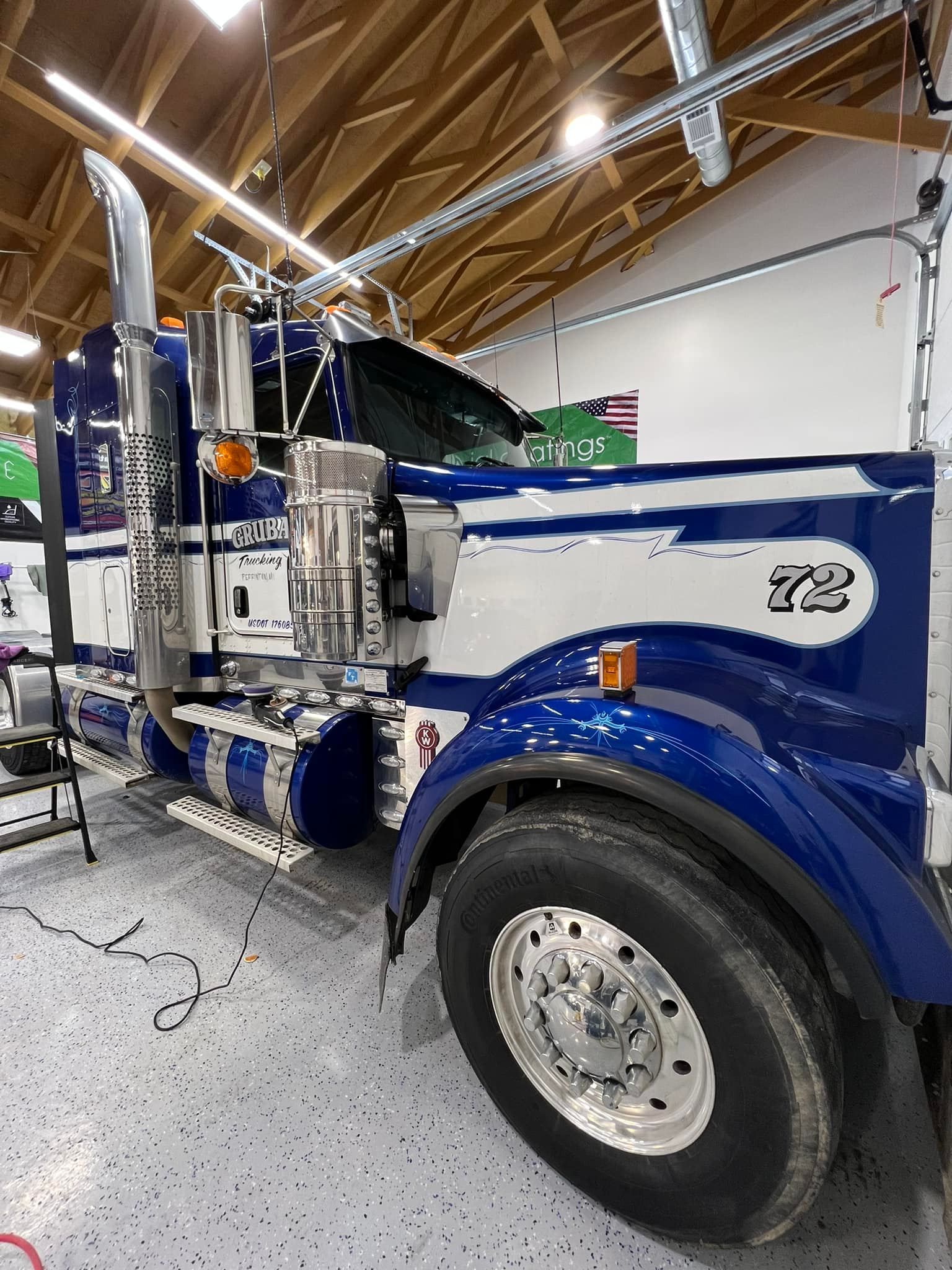 industrial kenworth polishing