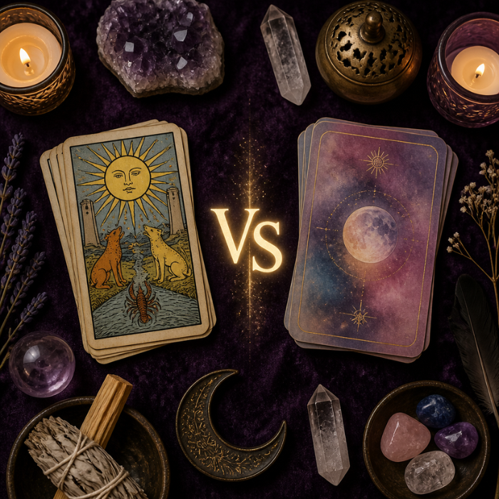Tarot vs Oracle cards