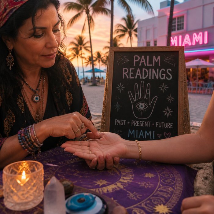 Palm reading in Miami