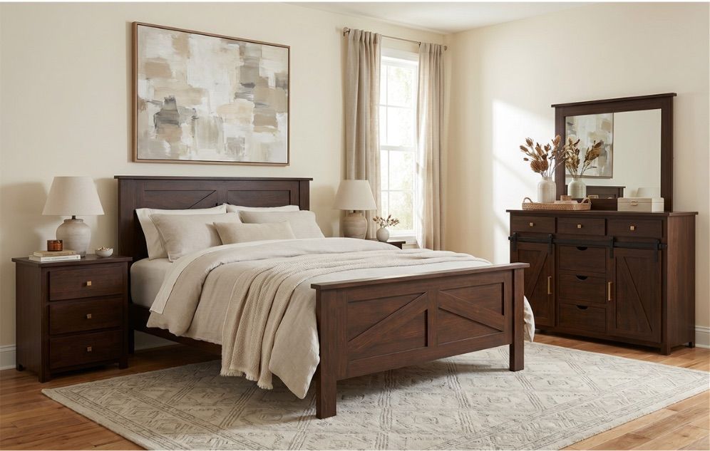 Barn Door bedroom set