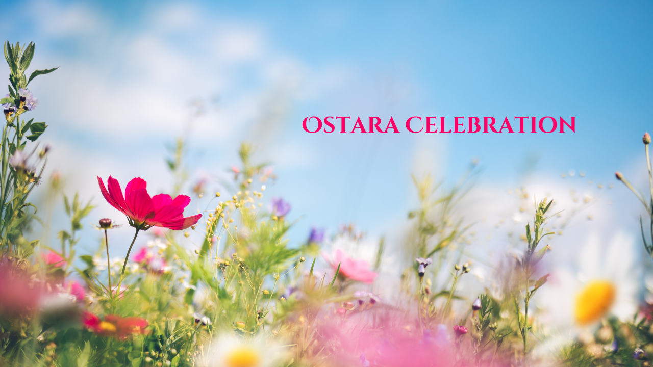 ostara celebration banner
