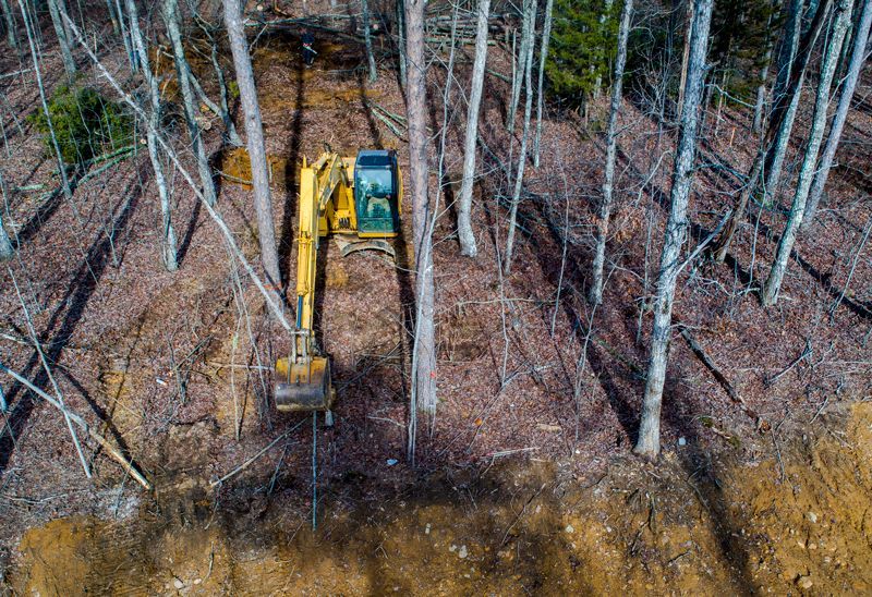 Aerial View Of An Construction Site - Aberdeen, MS - Ground Pounders Aerial View Of An Construction Site - Aberdeen, MS - Ground Pounders