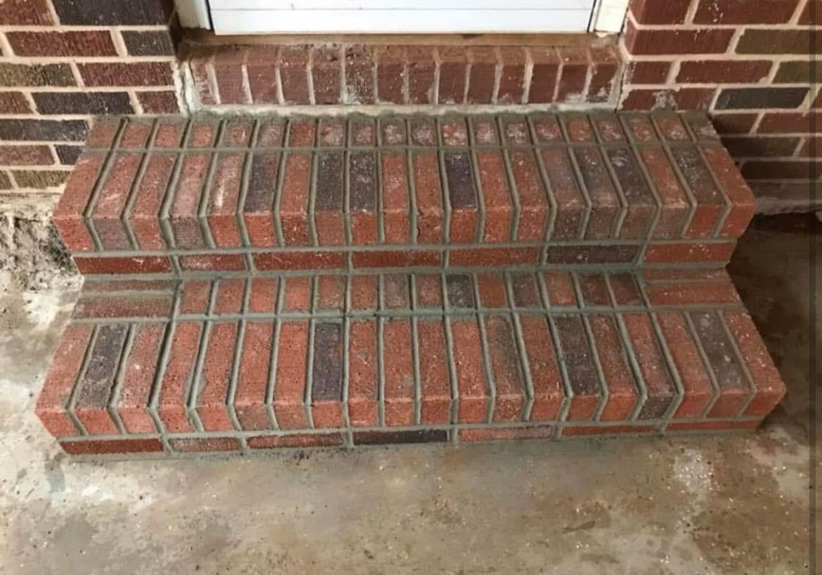 brick step repair