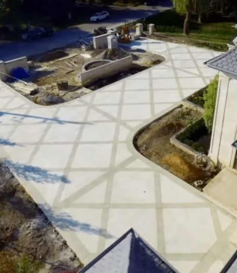 custom driveway
