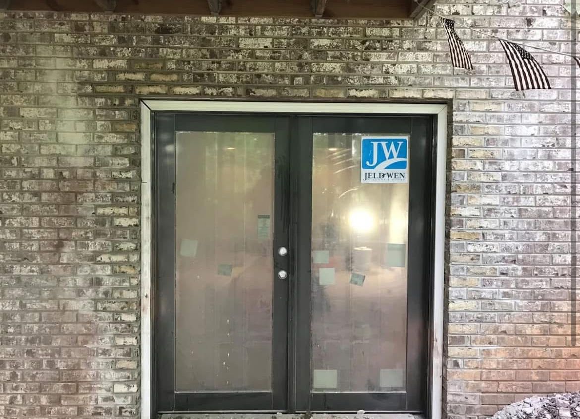 brick wall cutout