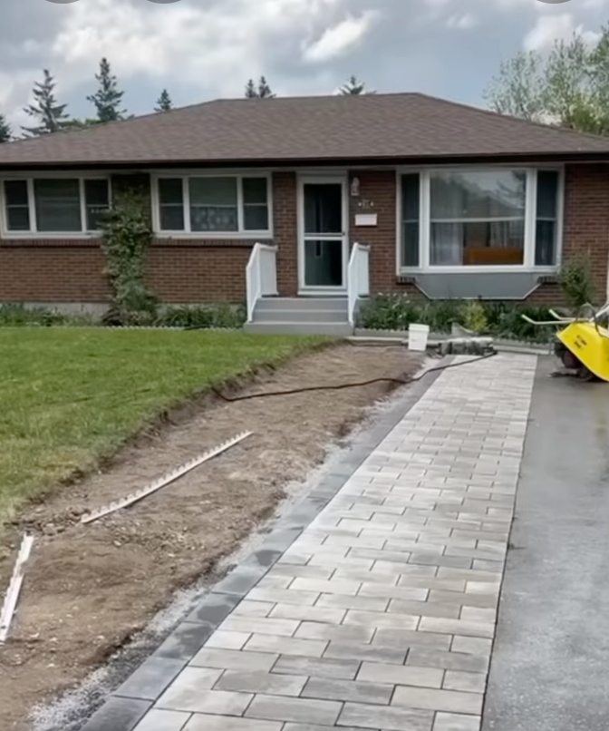 paver driveway
