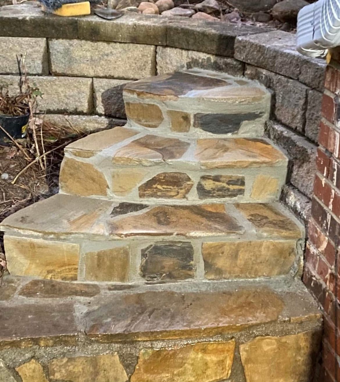 stone steps
