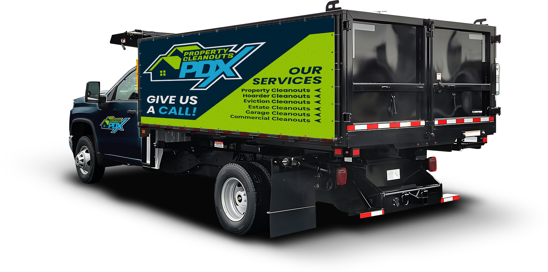 Property Cleanouts PDX Milwaukie, OR truck