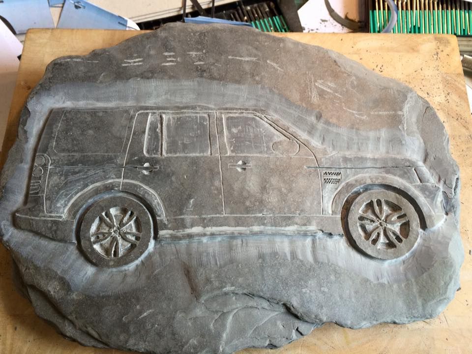 For Dad, Best Dad, Stone for Dad, Hand Made in Cornwall, Hand made in Porthleven