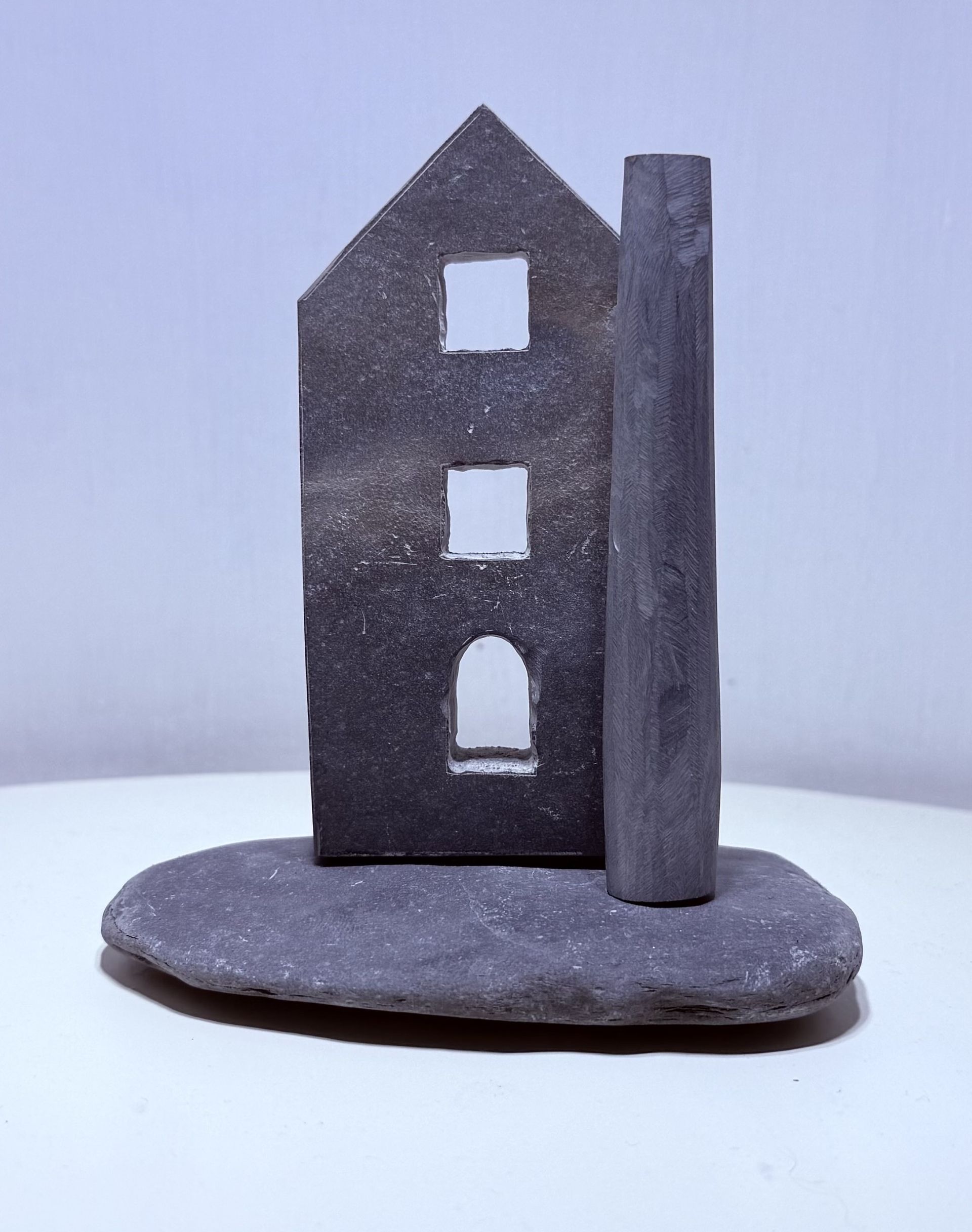Medium Cornish Engine House. Cornish Engine House, Hand Made in Cornwall, Engine House, Stone Engine House, Slate Cornish Engine House