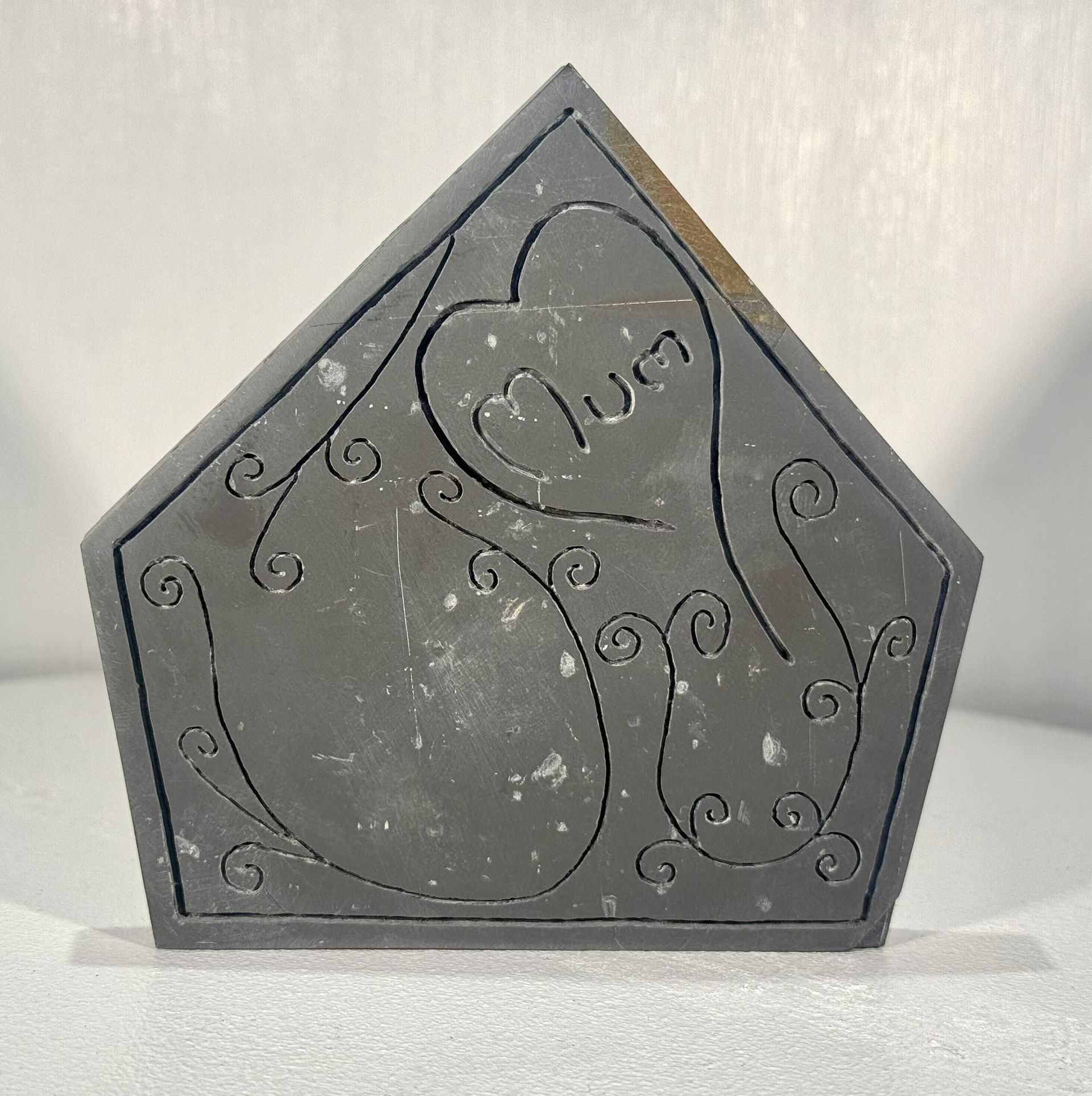 For Mum, Present for Mum, Love you Mum, Love you Mum in stone, Stone Love you Mum, Hand made in Cornwall, 