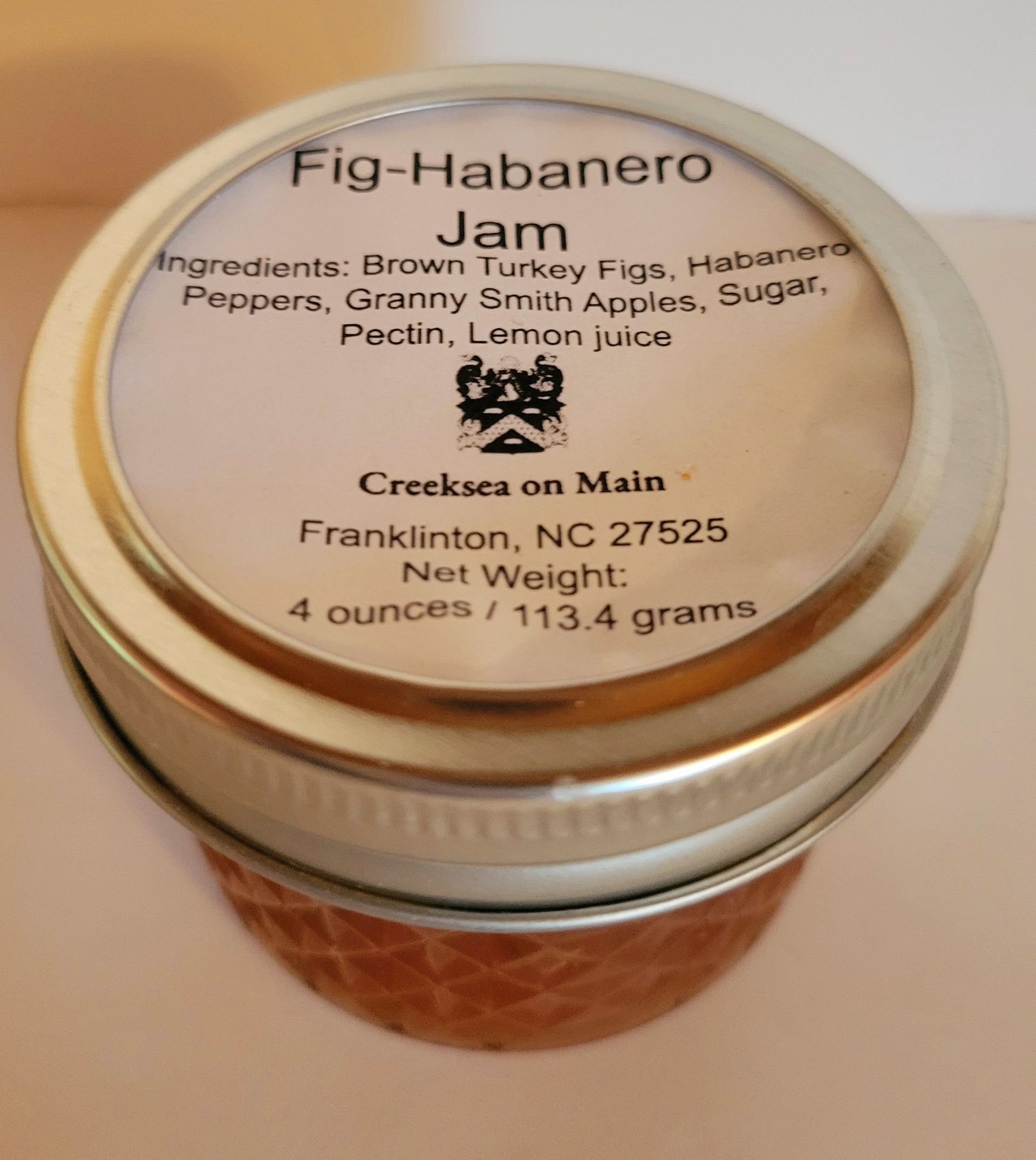 Habanero-Fig Jam- 8 0unce
