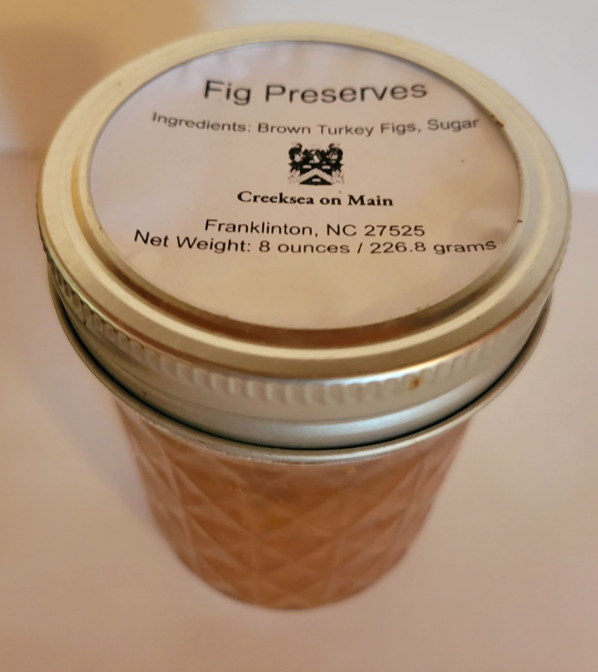 Fig Preserves 8 0unce