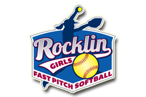 Logo for Rocklin Girls Fastpitch Softball