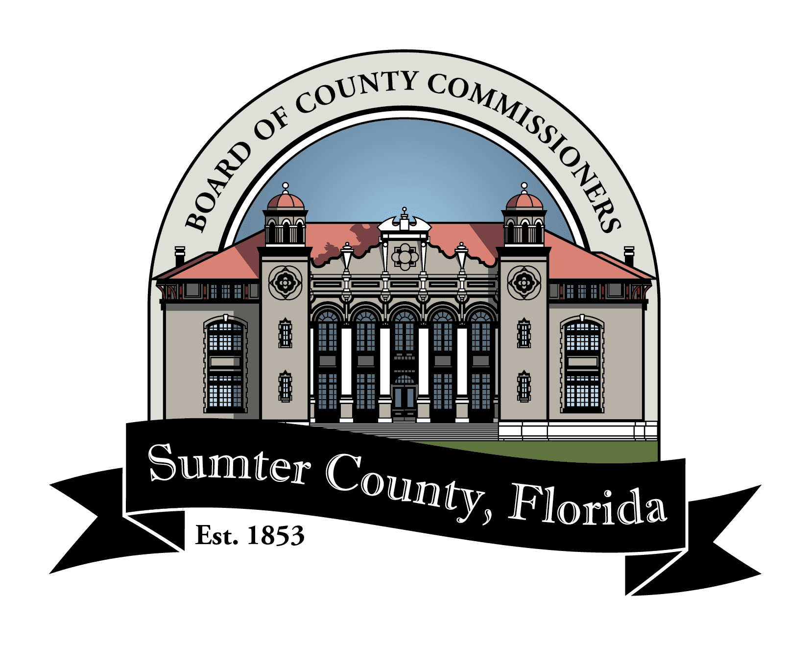 A logo for sumter county commissioners in florida