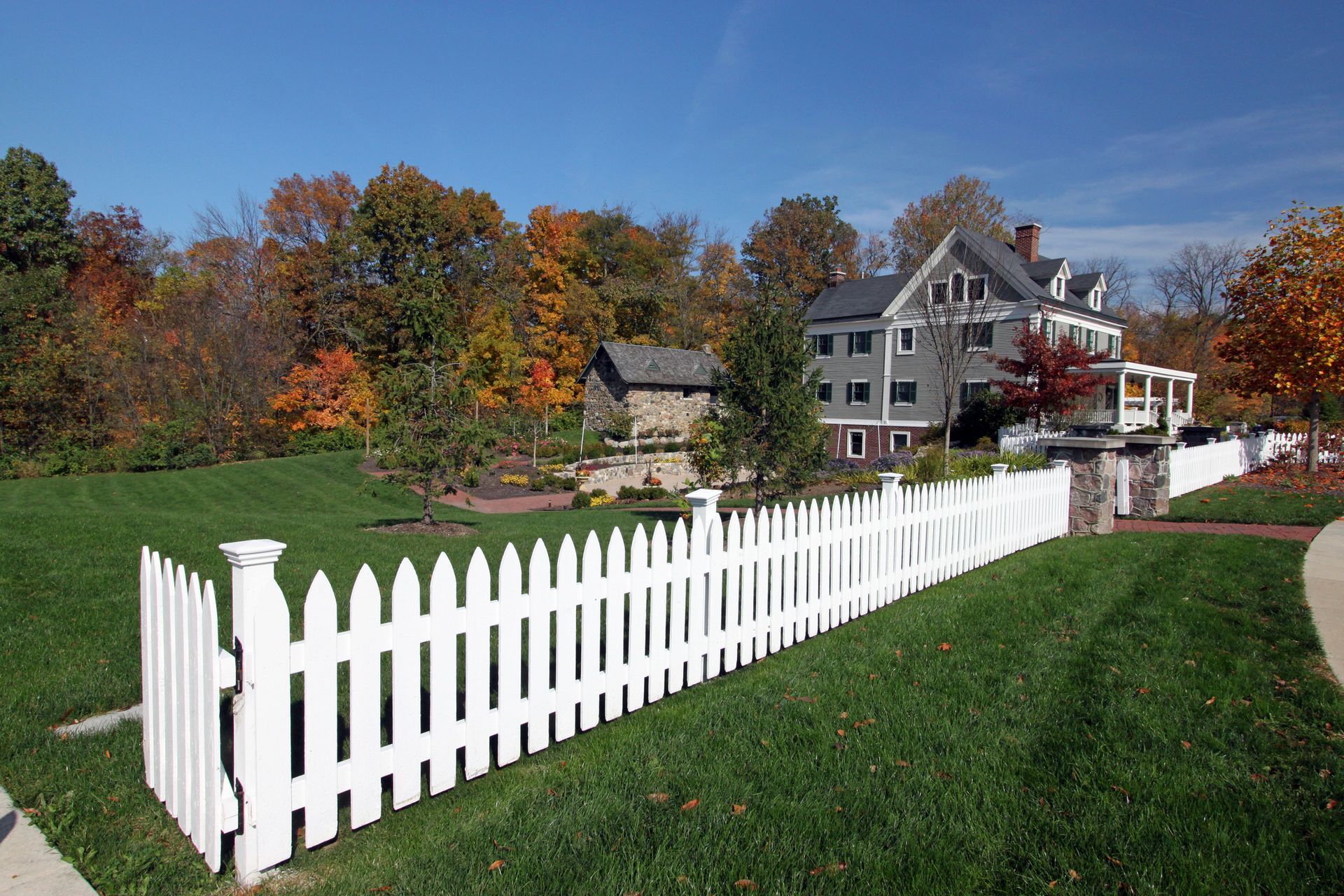 White picket fence White picket fence