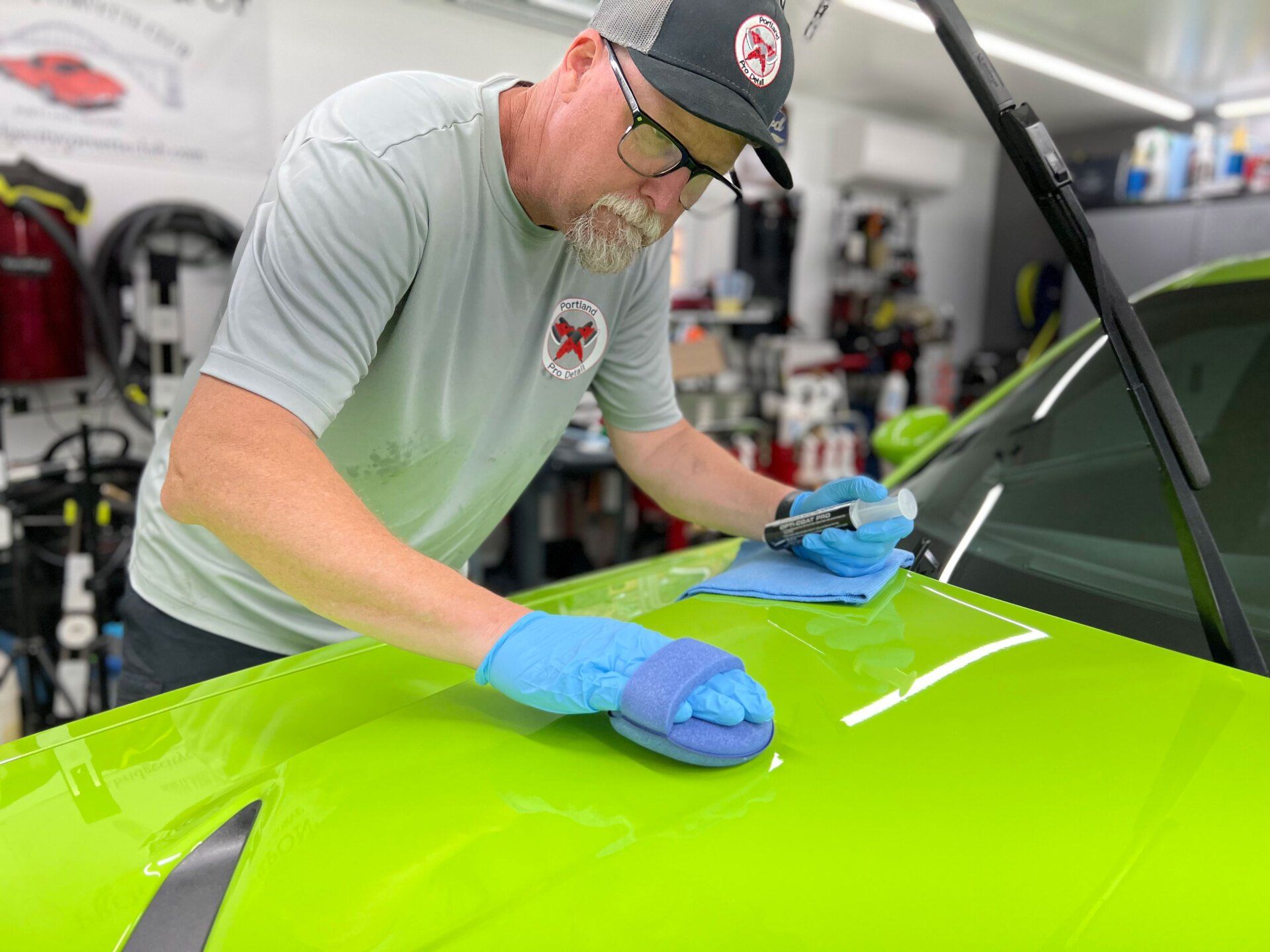 professional ceramic coating installation