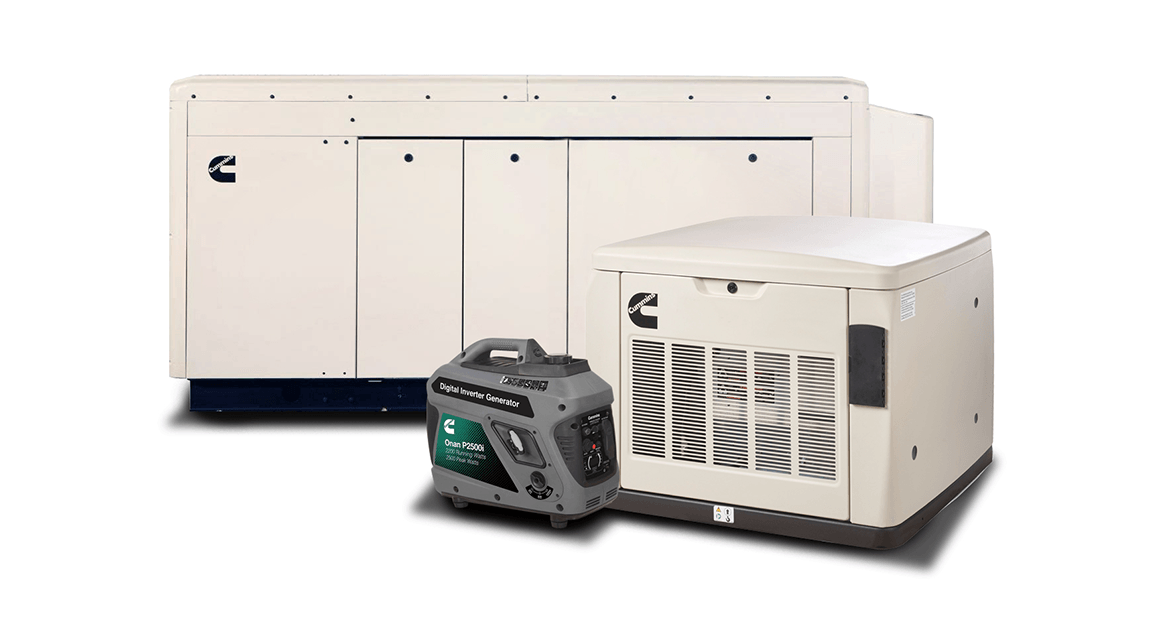 Generators at PowerHouse Electric Supply