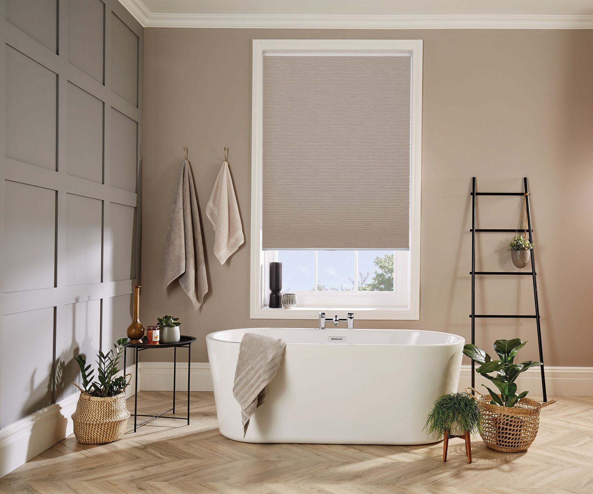Pleated blinds
