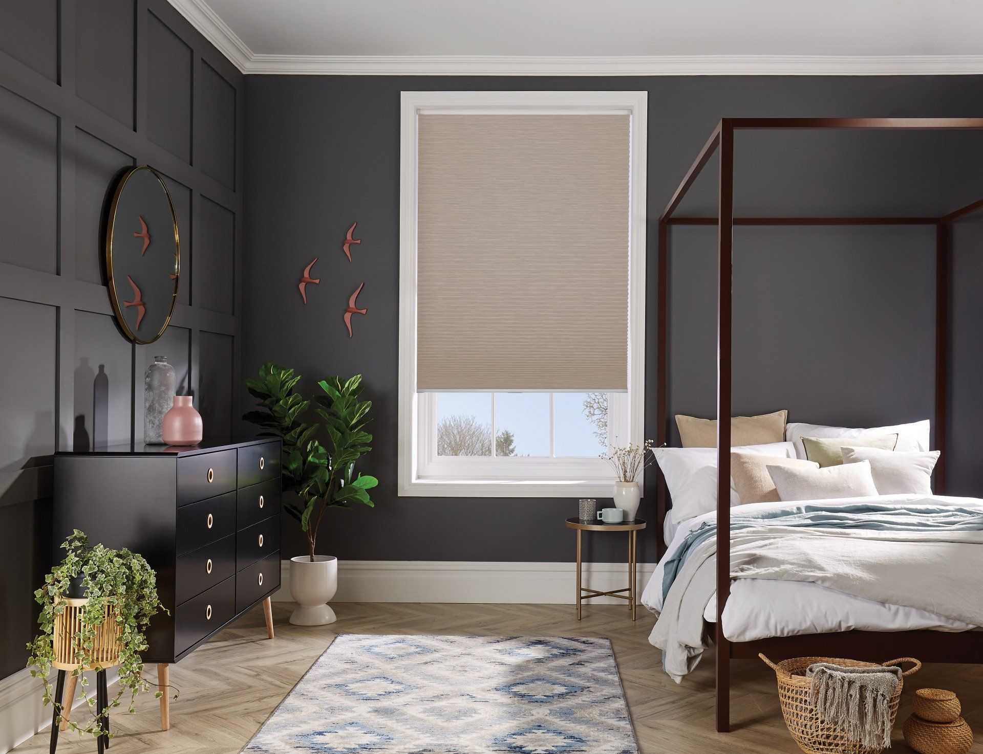 Pleated blinds