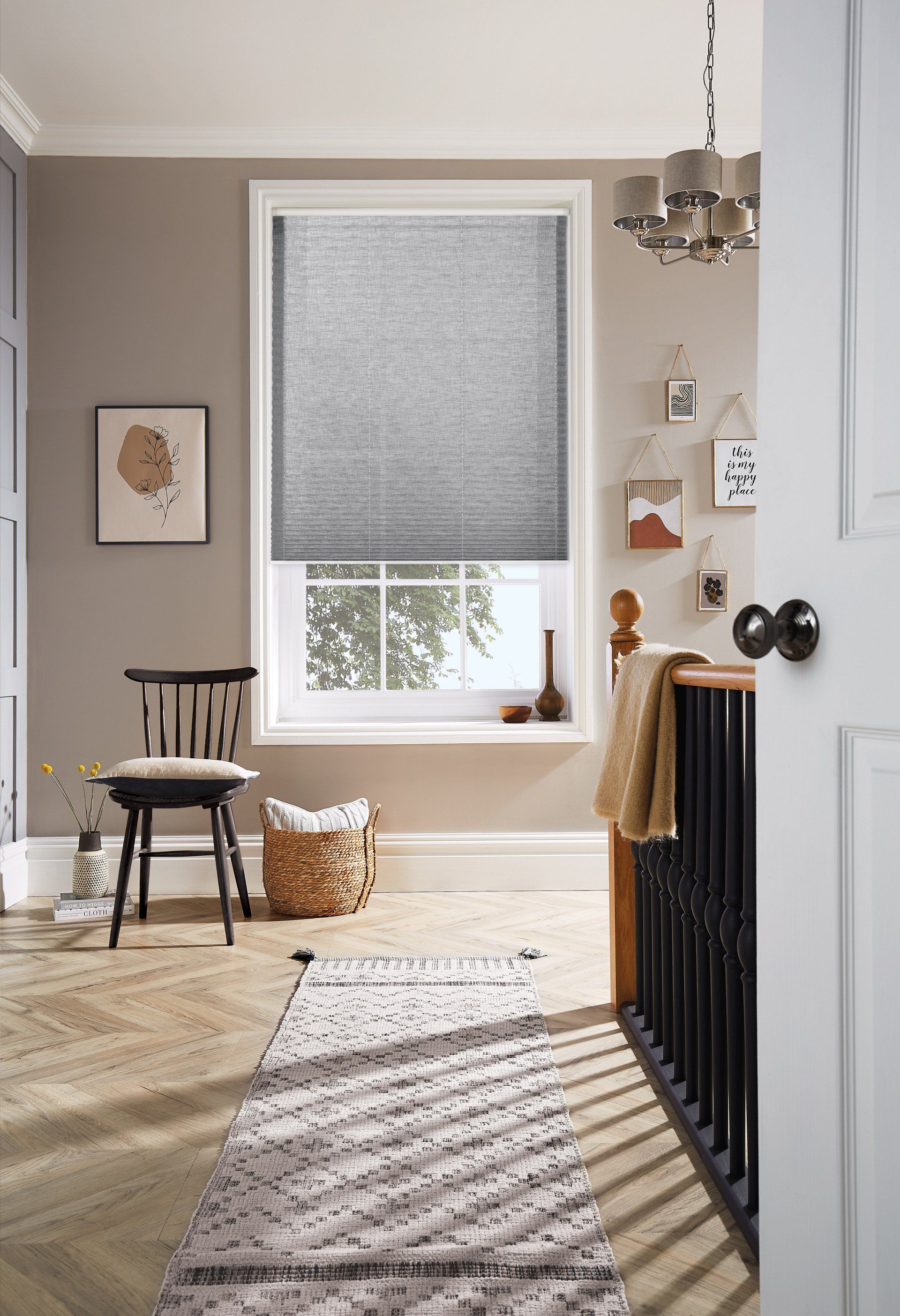 Pleated blinds