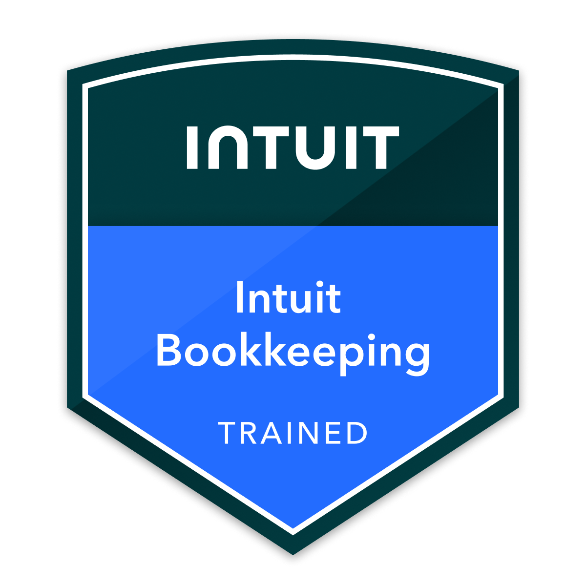 Intuit Bookkeeping Trained badge for Laura Parker of Bookkeep Boss LLC