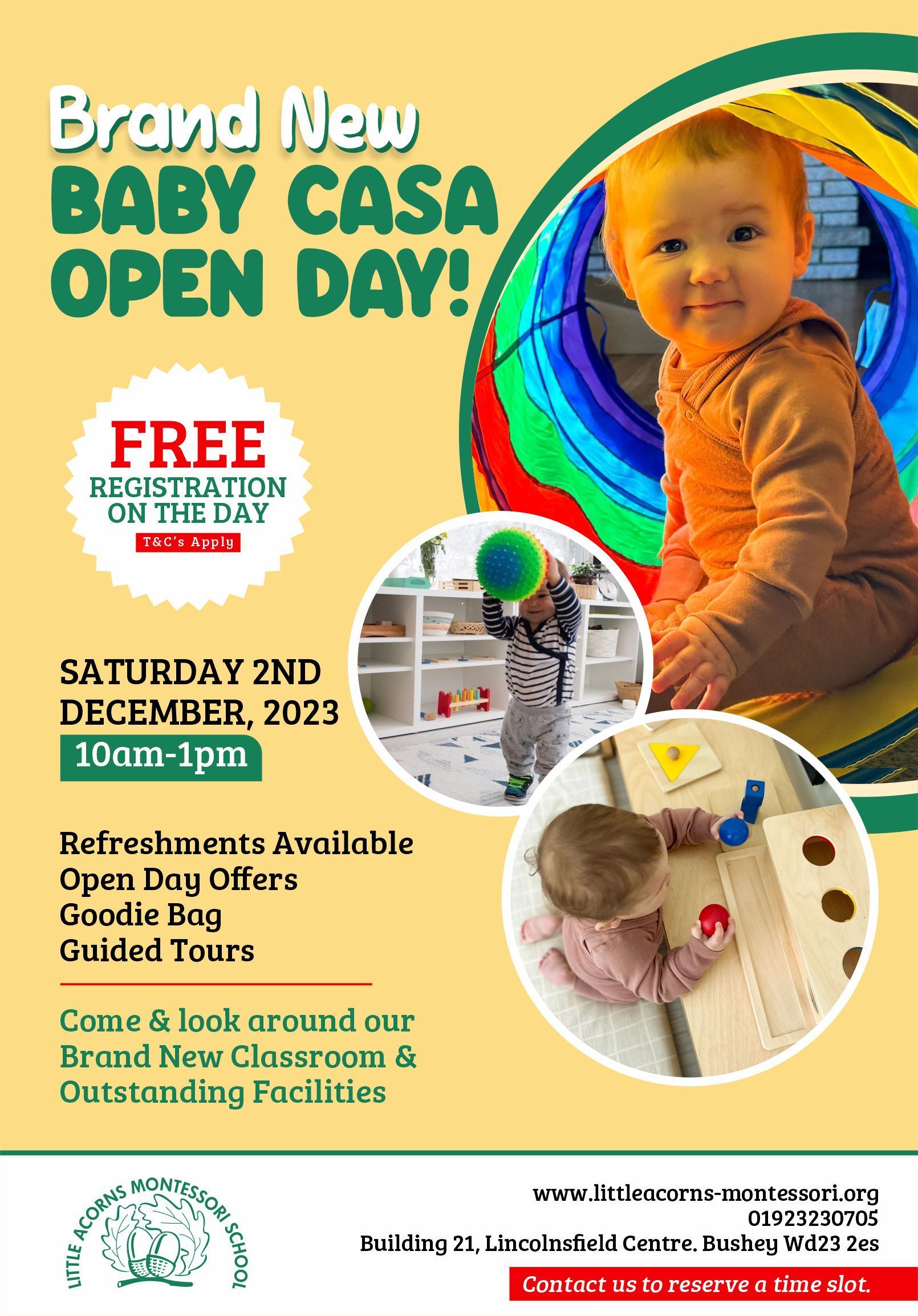 Casa Open Day flyer