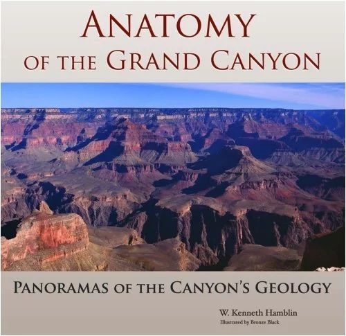 Book cover: Aerial view of Grand Canyon with title