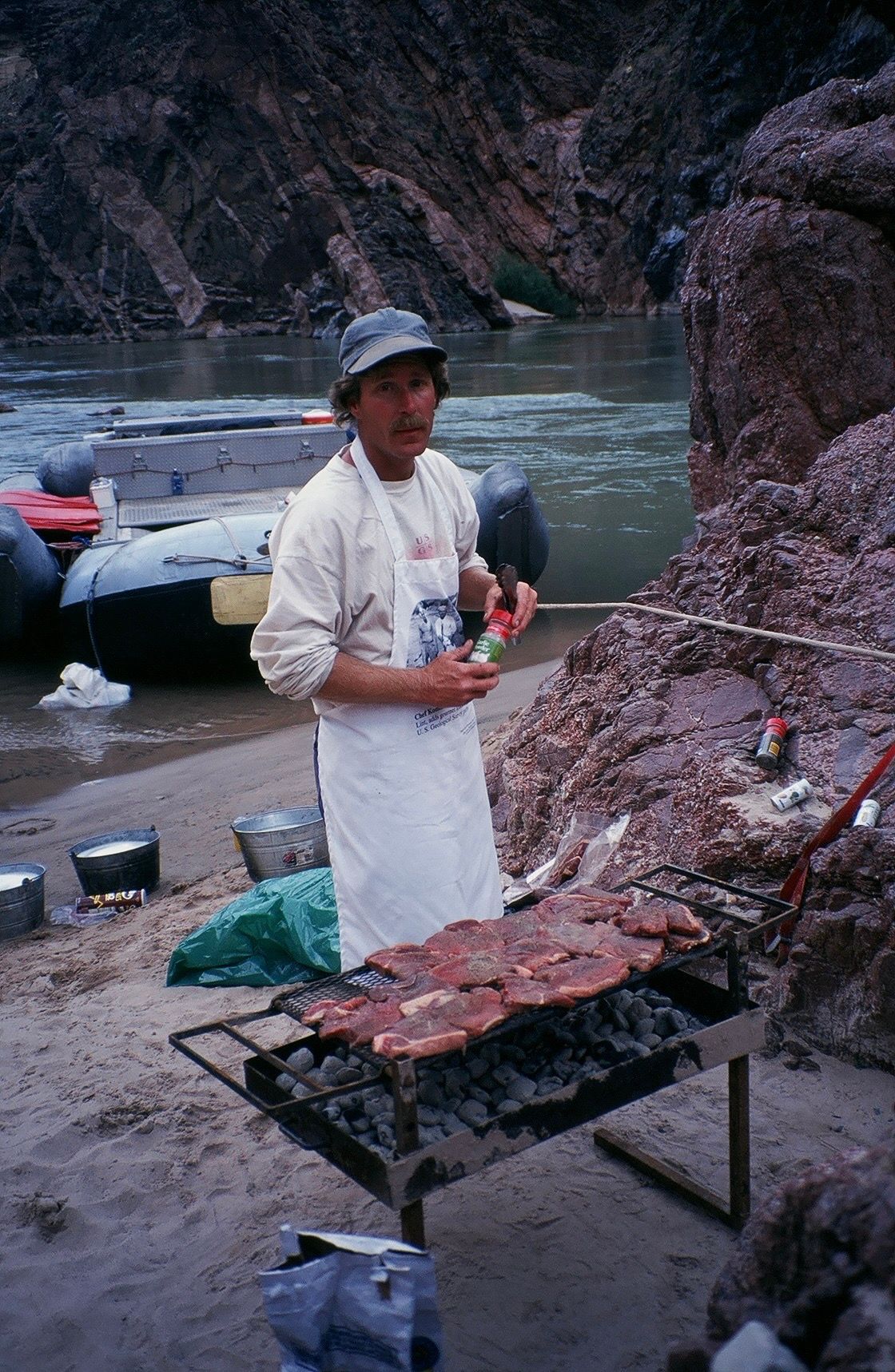 Toner cooking steaks
