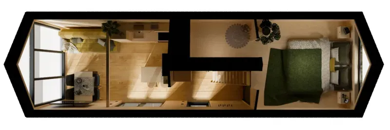 Interieur optie 1 - Porto