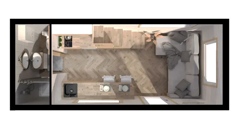 Interieur optie 1 - sunshine