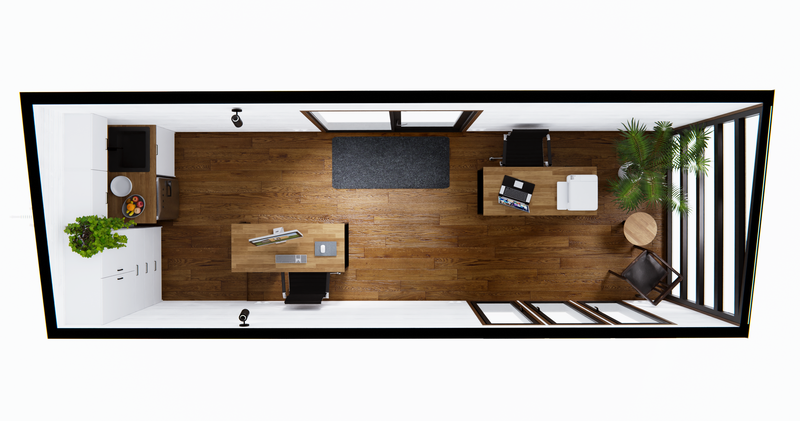 Interieur - Tiny House Luna Office 
