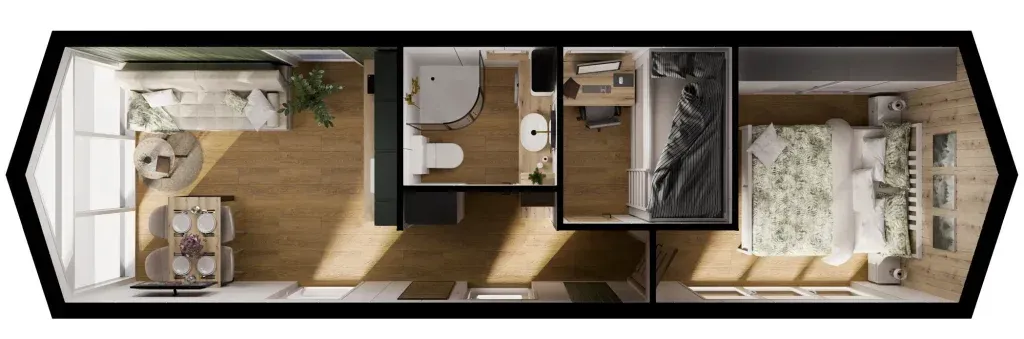 Interieur optie 1 - Porto