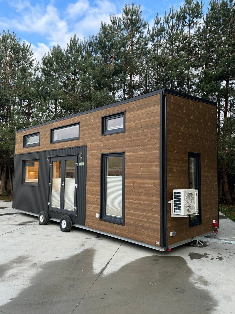 Tiny House River met eigentijds ontwerp en optimaal benut woonoppervlak.