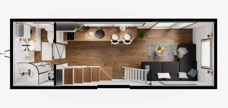 Interieur optie 1 - Porto