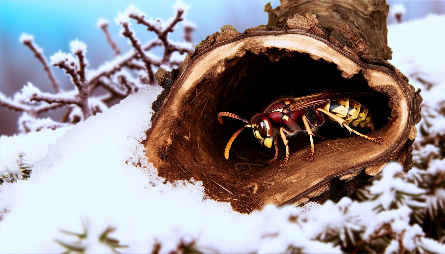 Où la reine des guêpes se réfugie-t-elle ? L'habitat de la reine des guêpes en hiver