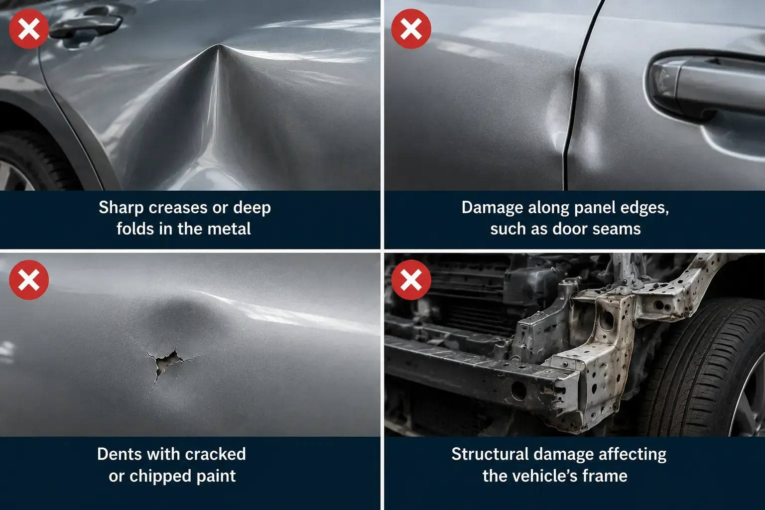 Dents - Body shop
