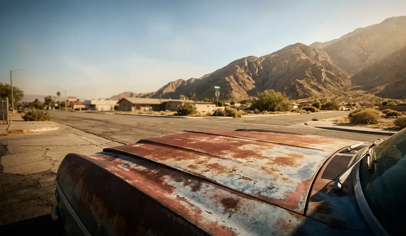 Does Extreme Heat Damage Car Paint in Cathedral City? | Desert Auto Body Guide